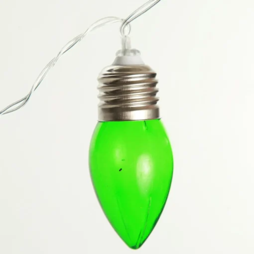 10 Mulitcolour Retro Light Bulb String Lights Shop