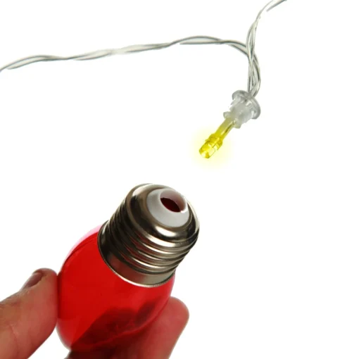 10 Mulitcolour Retro Light Bulb String Lights Shop