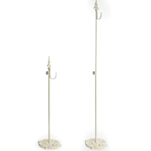 Adjustable White Christmas Wreath Stand Store