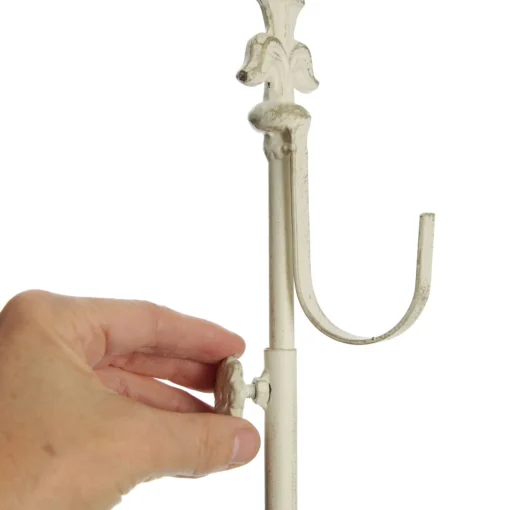 Adjustable White Christmas Wreath Stand Store
