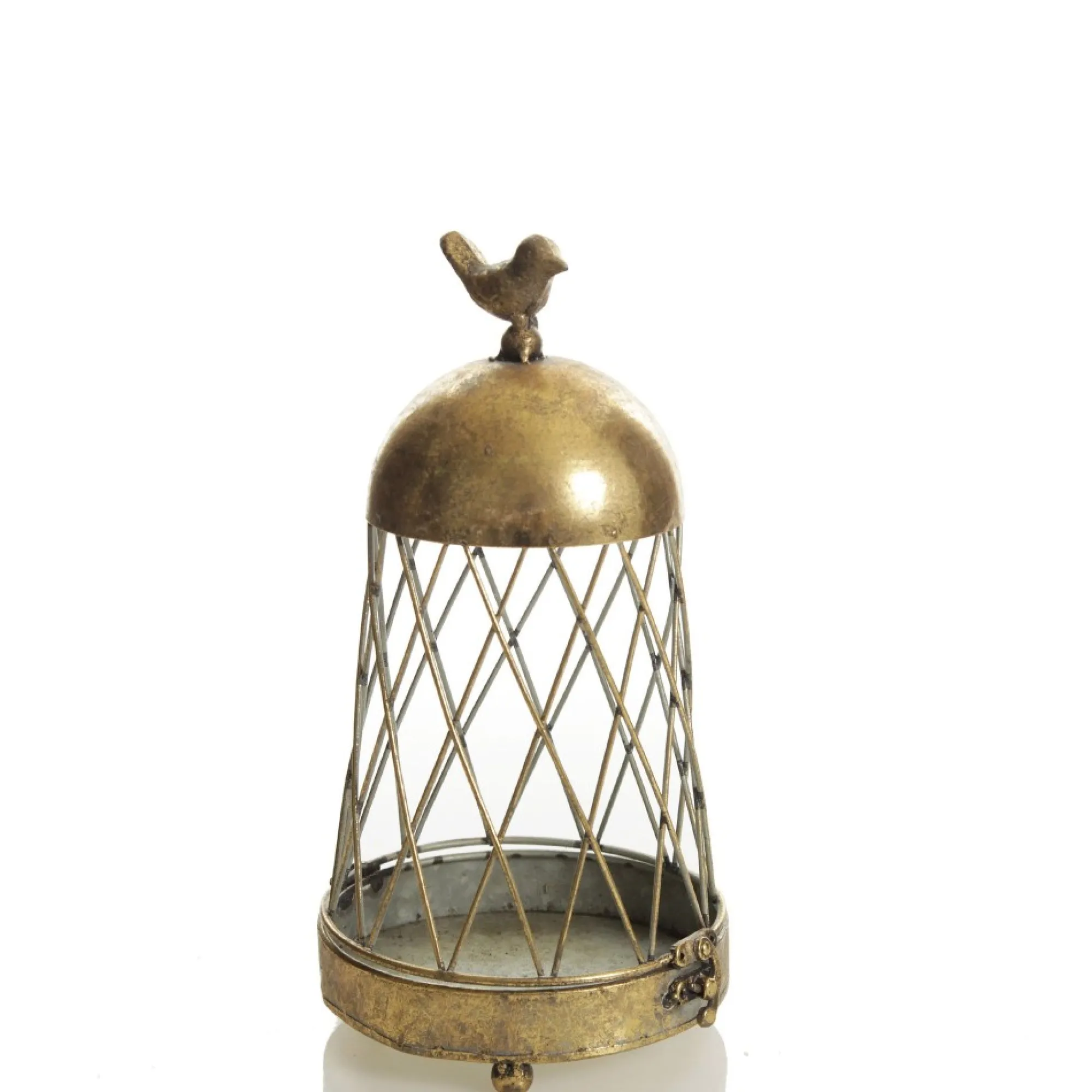 Antique Gold Metal Decorative Birdcage Best Sale