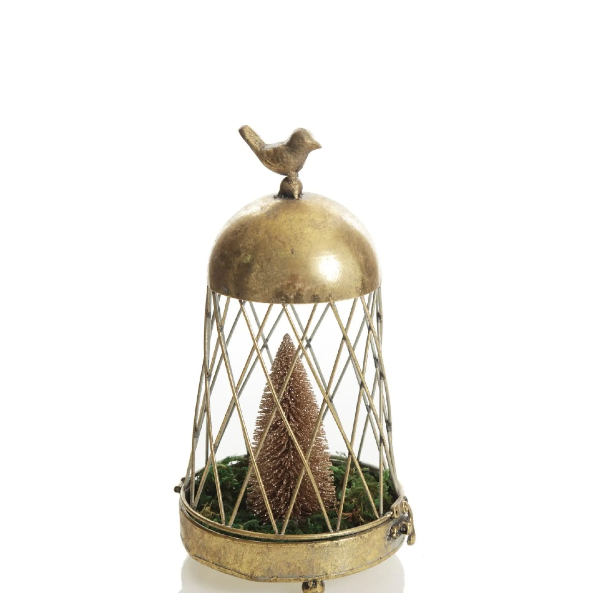 Antique Gold Metal Decorative Birdcage Best Sale