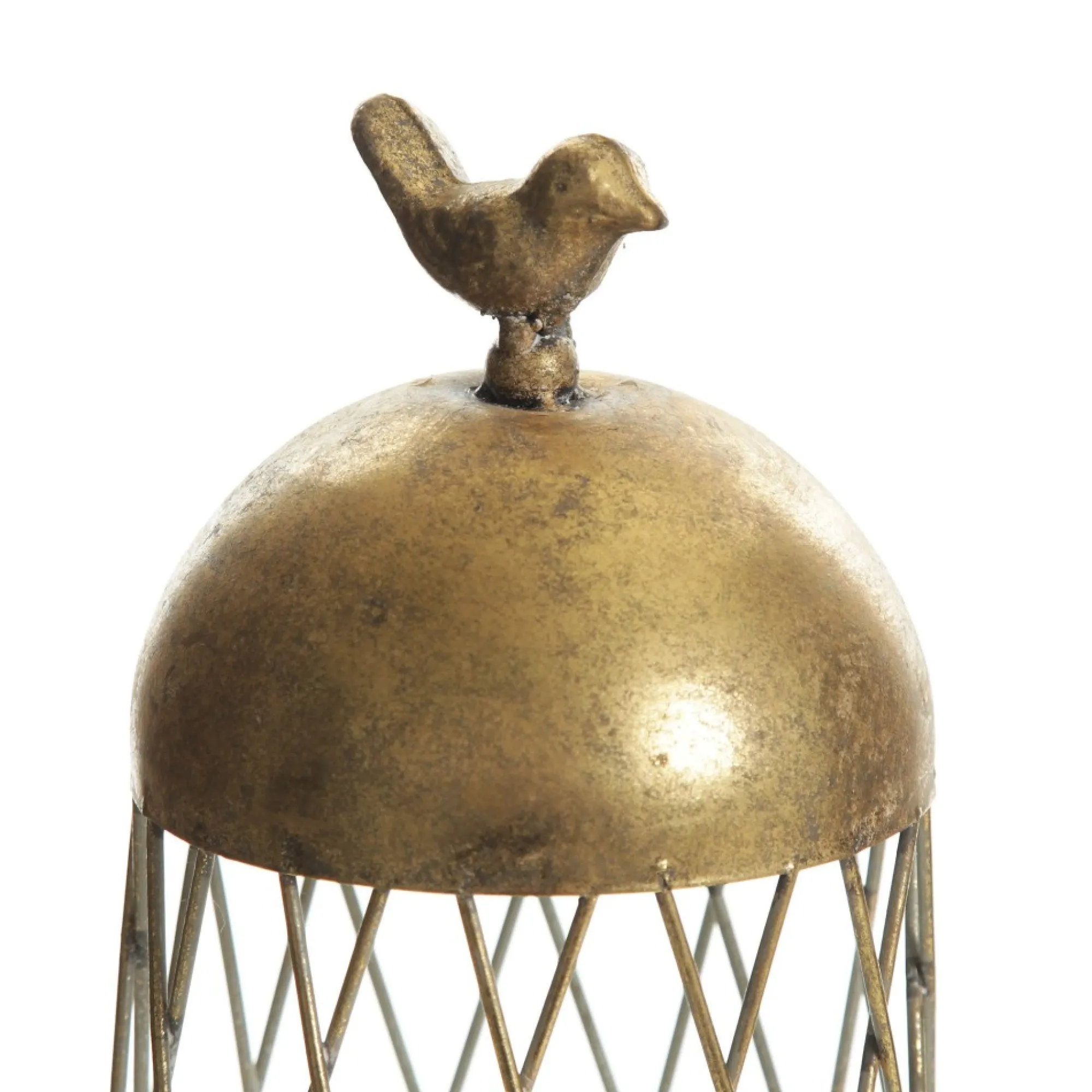 Antique Gold Metal Decorative Birdcage Best Sale