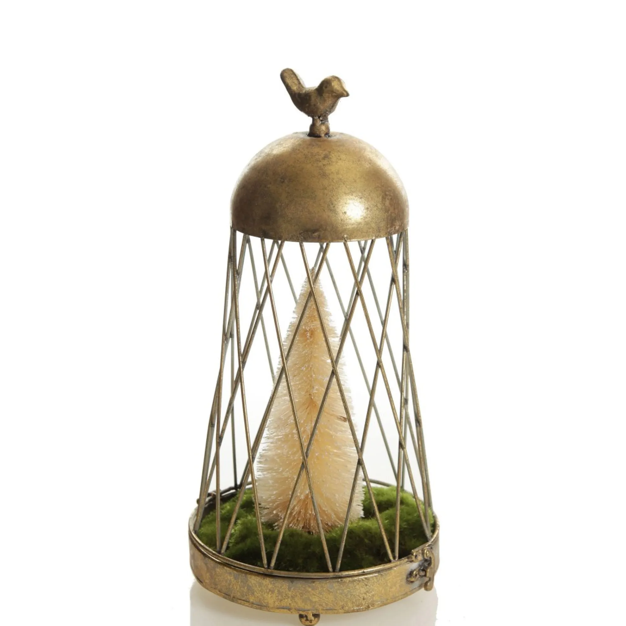Antique Gold Metal Decorative Birdcage Best Sale