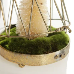 Antique Gold Metal Decorative Birdcage Best Sale