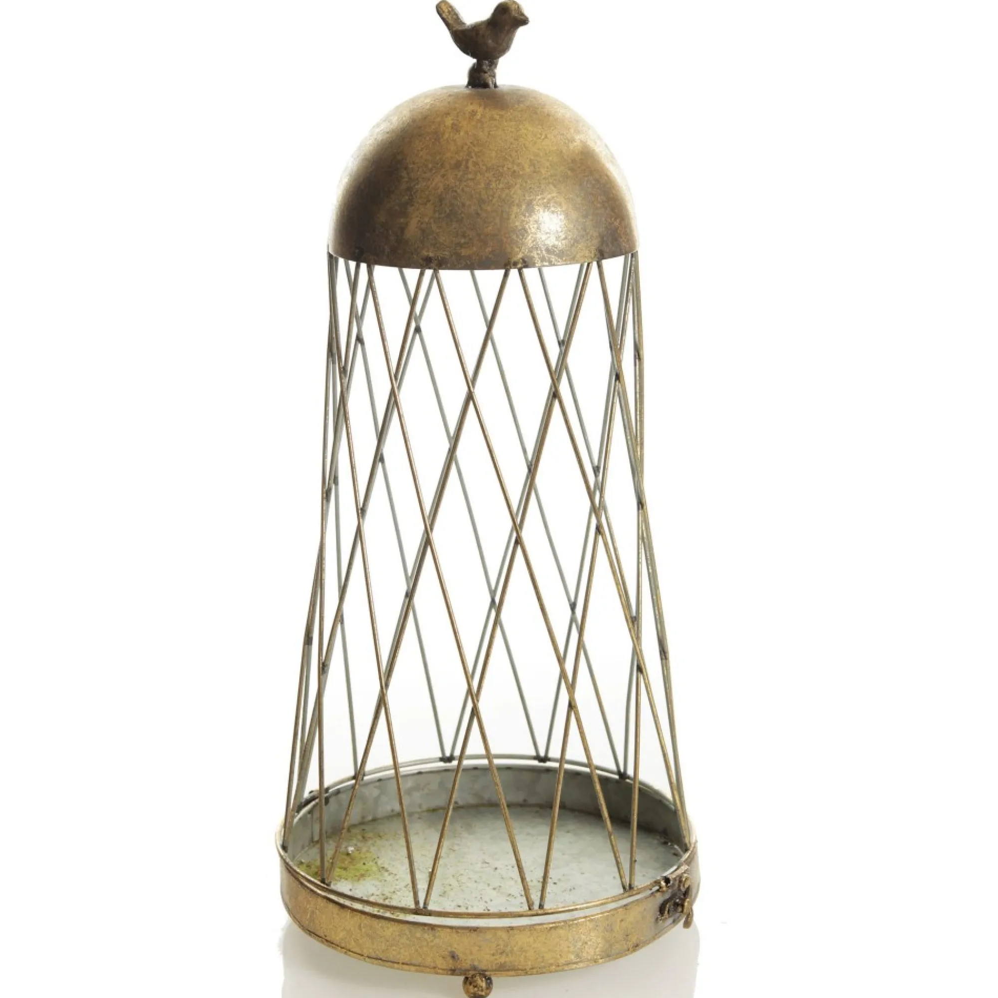 Antique Gold Metal Decorative Birdcage Best Sale