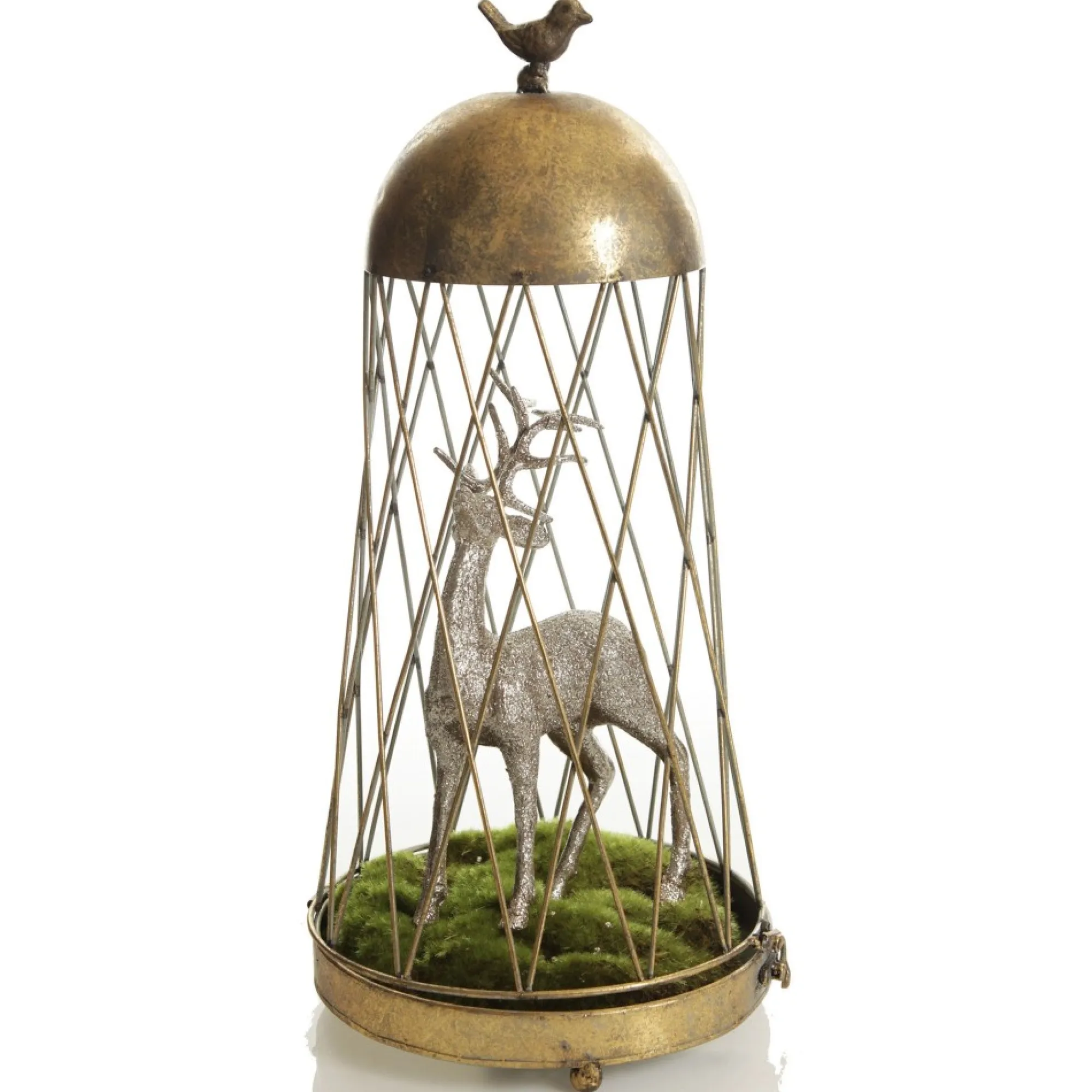 Antique Gold Metal Decorative Birdcage Best Sale