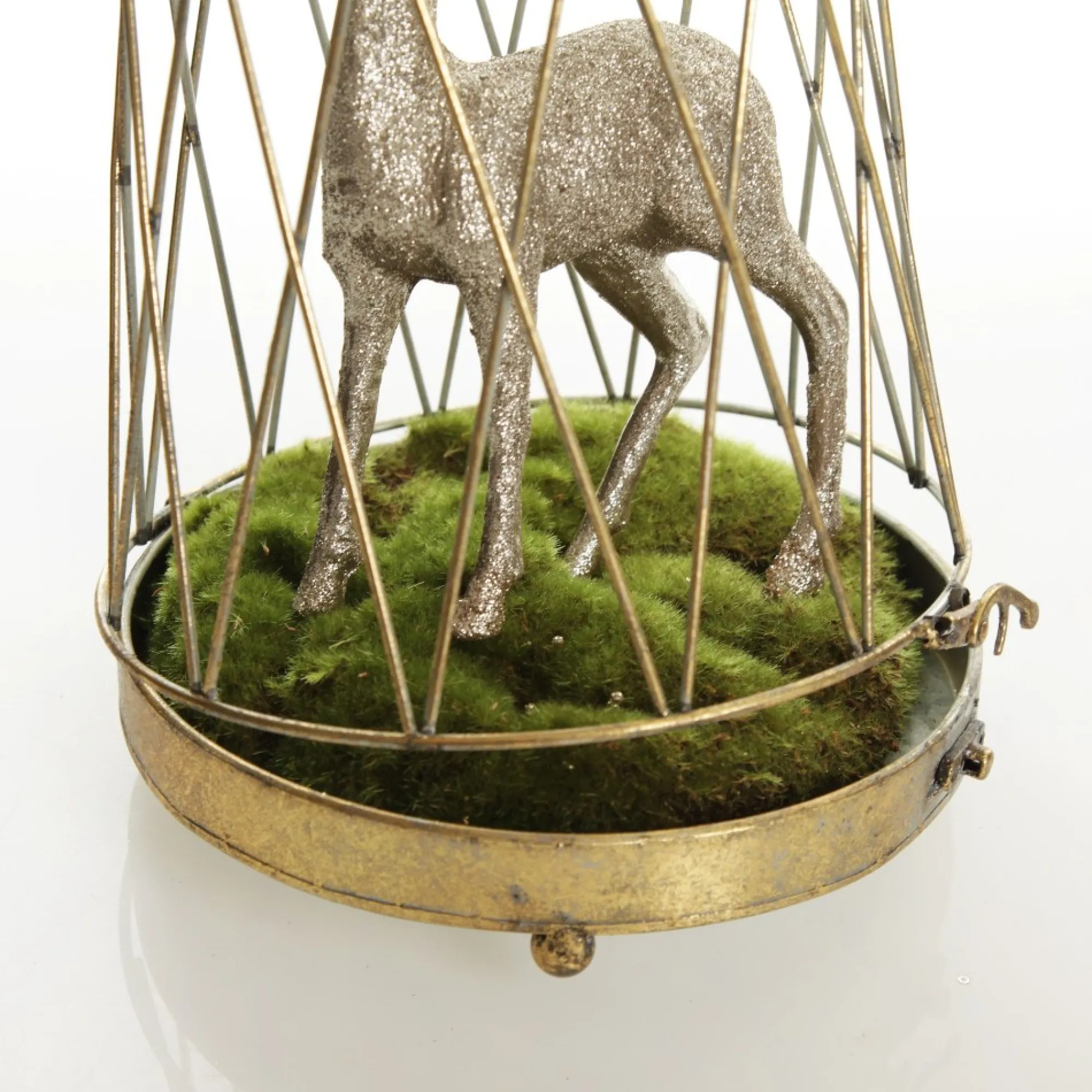 Antique Gold Metal Decorative Birdcage Best Sale