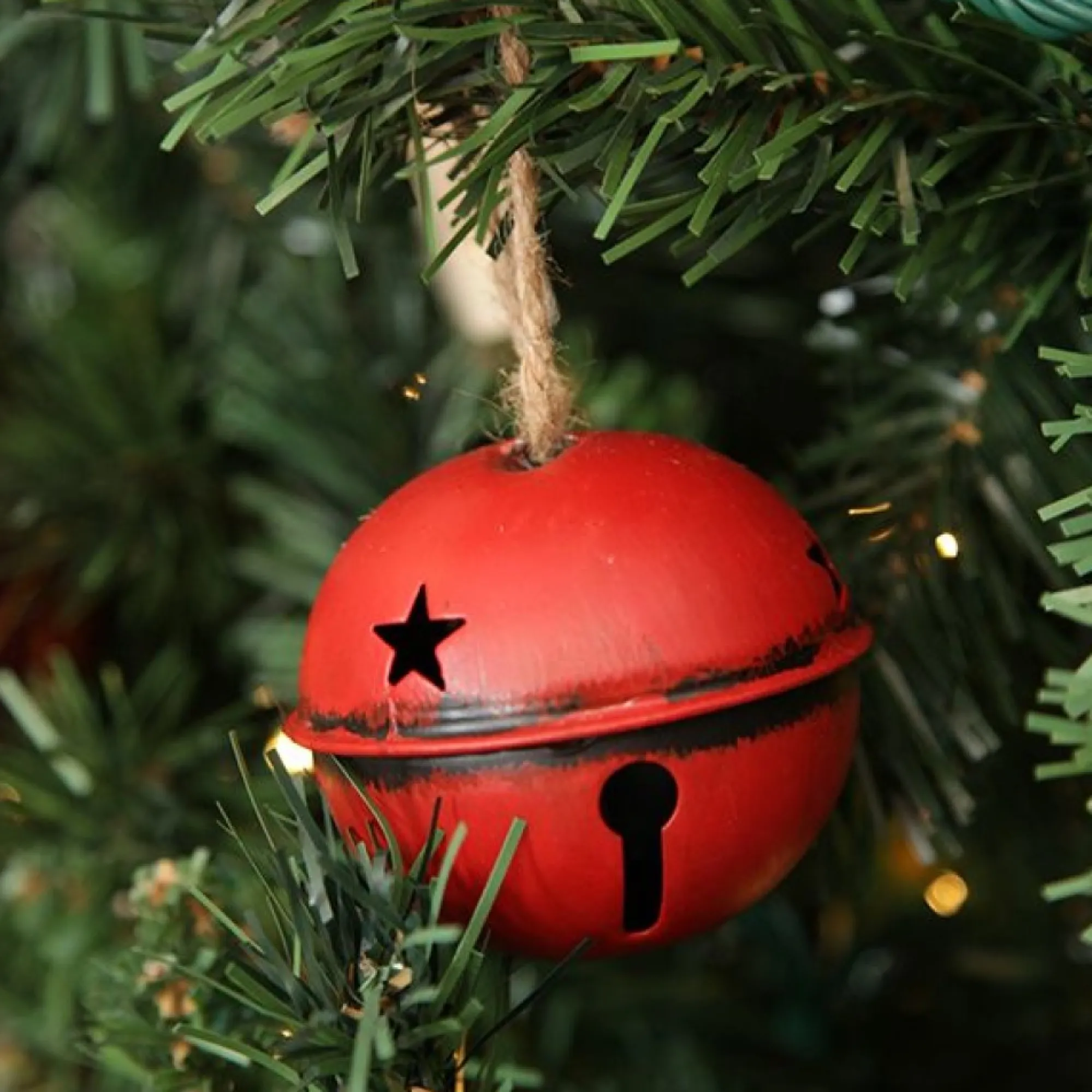 Antique Red Bell - Set of 2 Cheap