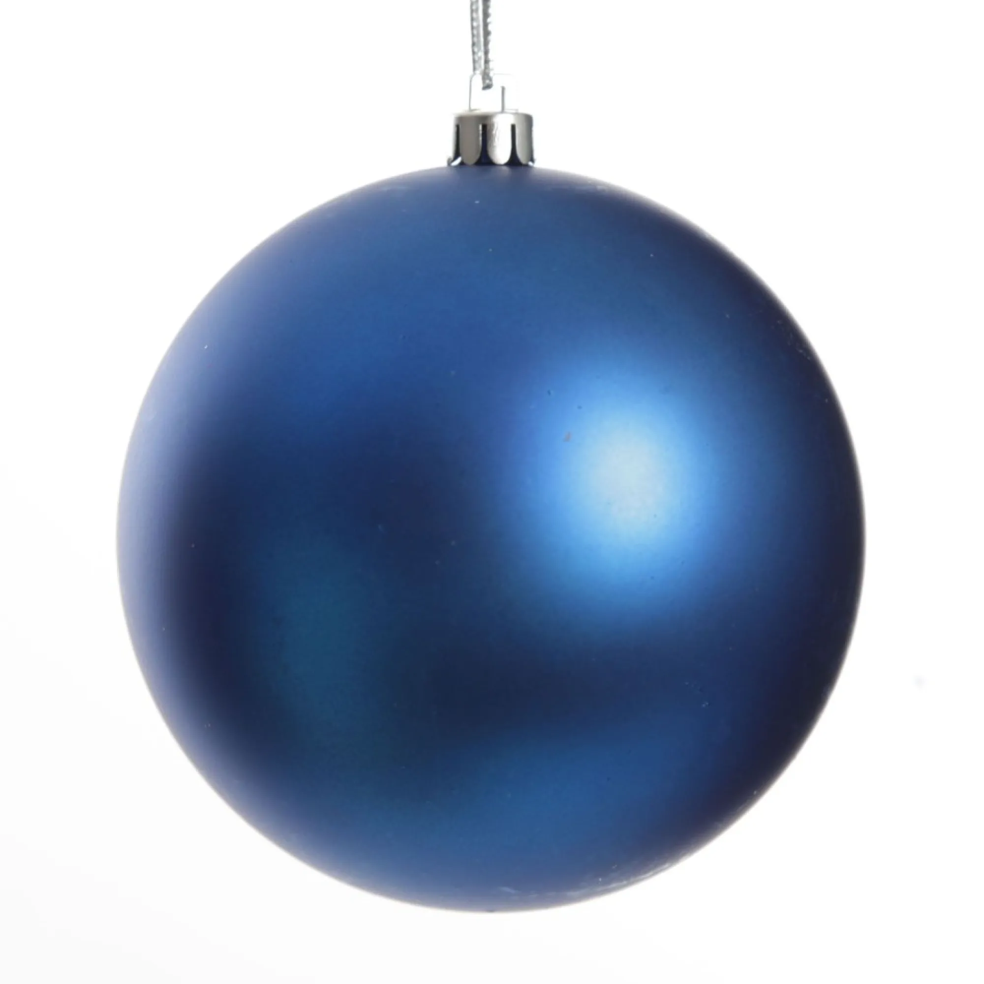 Assorted Decorative Red and Blue Shatterproof Christmas Baubles - Set of 4 New