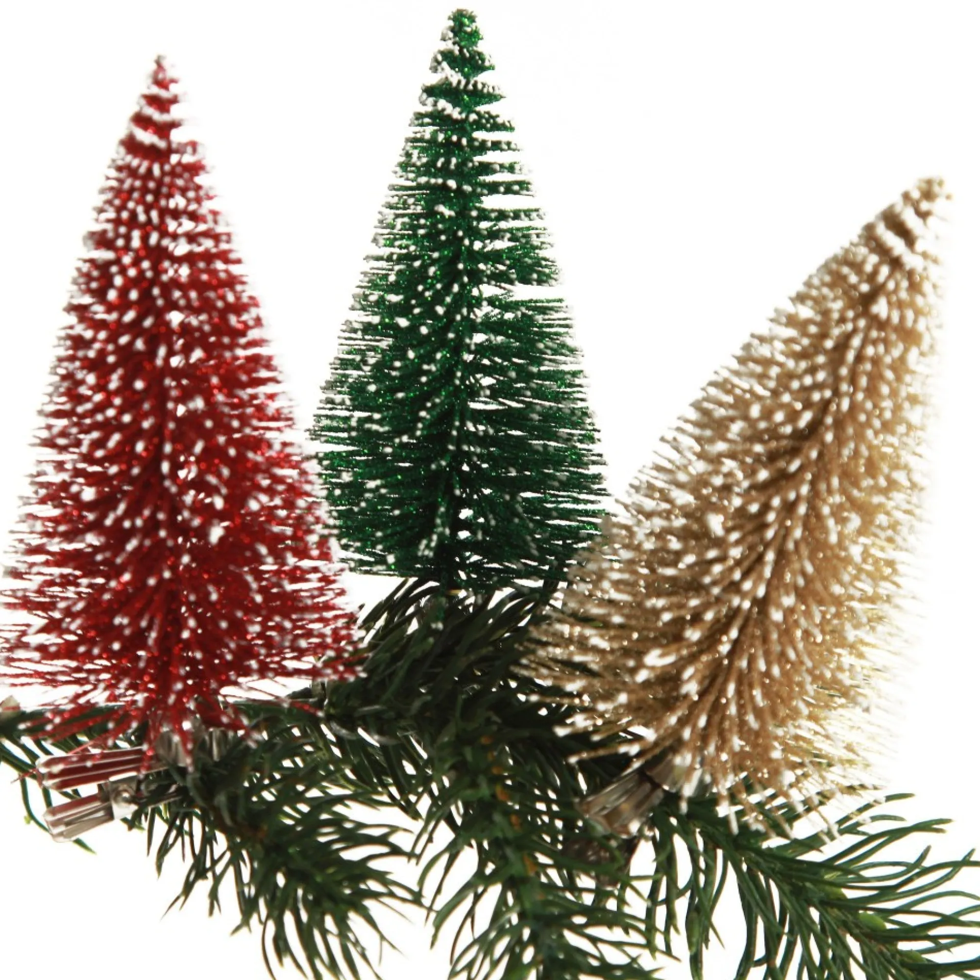 Assorted Mini Christmas Tree Clips - Set of 3 Cheap
