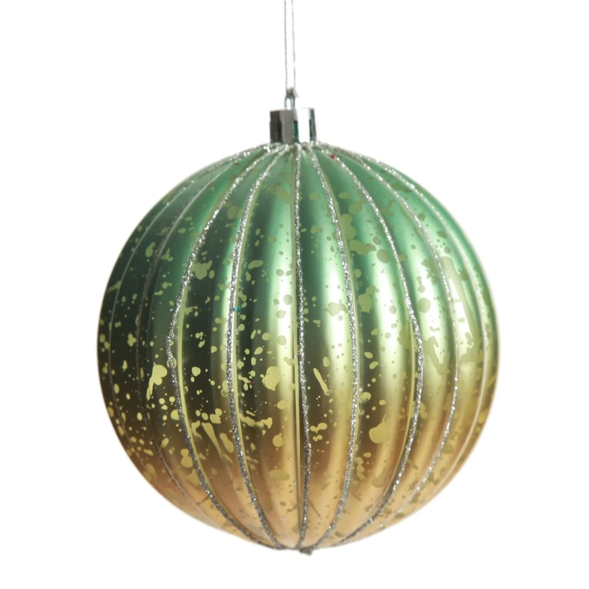 Assorted Ombre Pastel Ribbed Shatterproof Christmas Baubles - Set of 3 Shop