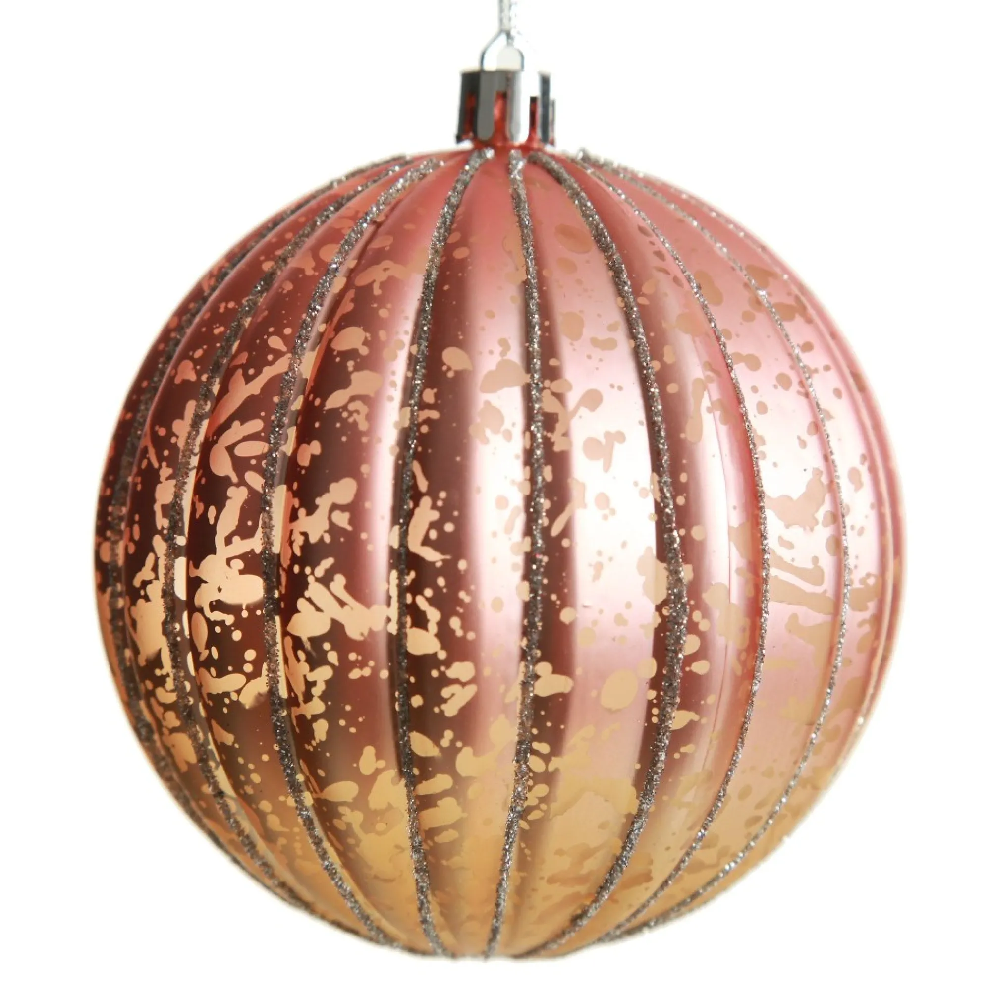 Assorted Ombre Pastel Ribbed Shatterproof Christmas Baubles - Set of 3 Shop