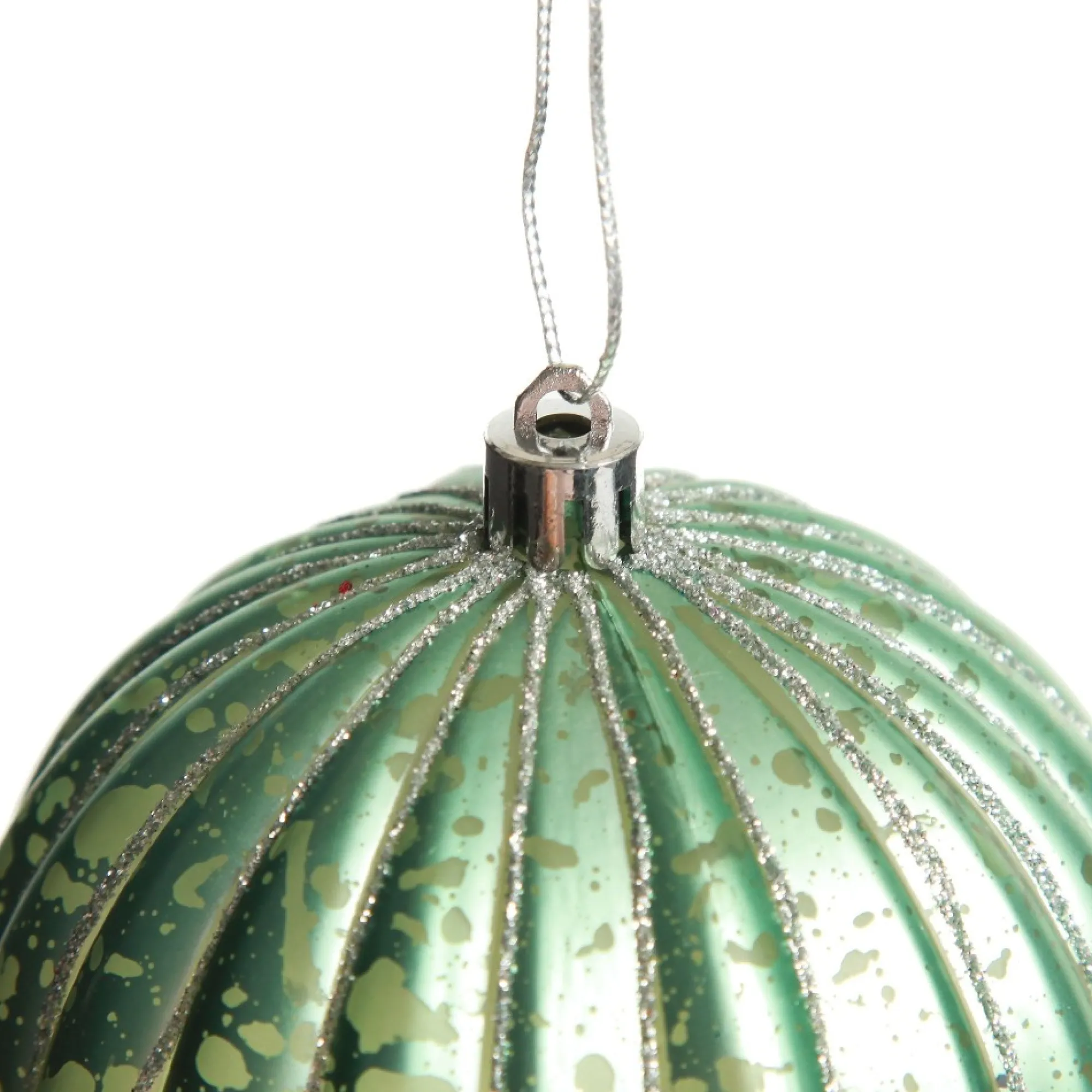 Assorted Ombre Pastel Ribbed Shatterproof Christmas Baubles - Set of 3 Shop