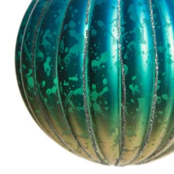 Assorted Ombre Pastel Ribbed Shatterproof Christmas Baubles - Set of 3 Shop