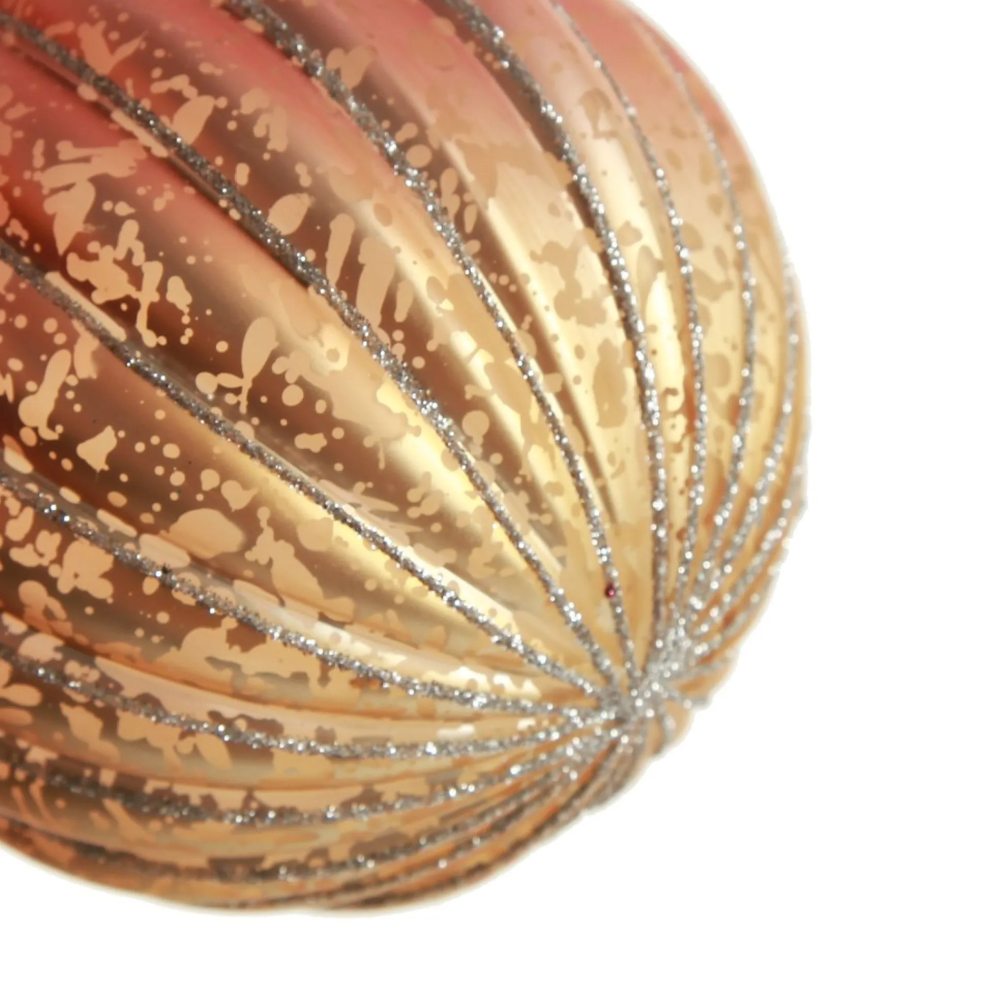 Assorted Ombre Pastel Ribbed Shatterproof Christmas Baubles - Set of 3 Shop