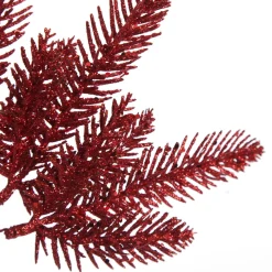 Assorted Red Glitter Christmas Pick Trio Fashion