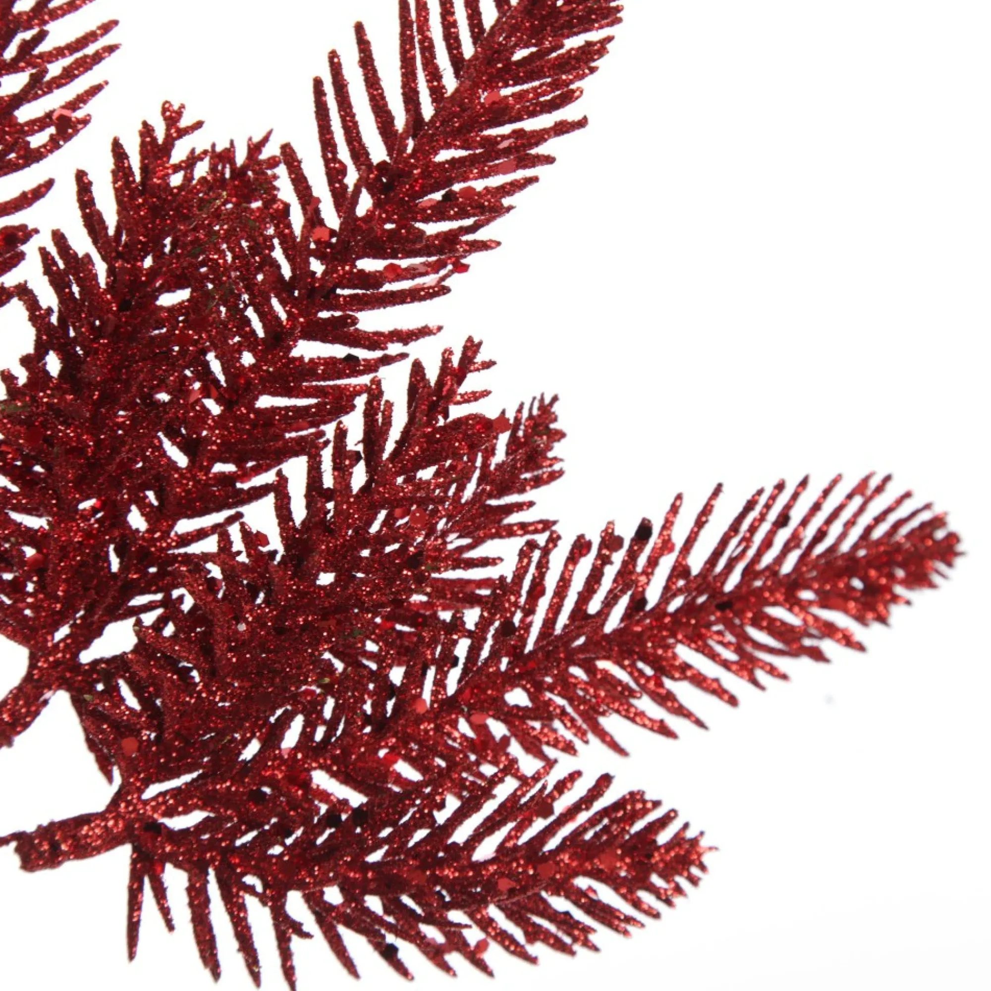 Assorted Red Glitter Christmas Pick Trio Fashion