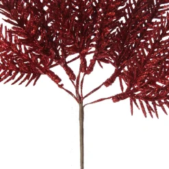 Assorted Red Glitter Christmas Pick Trio Fashion