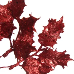 Assorted Red Glitter Christmas Pick Trio Fashion