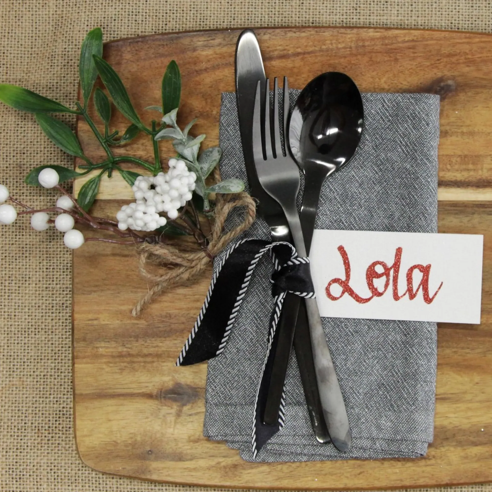 Assorted White Berry and Leaf Christmas Bouquet Pick Trio New