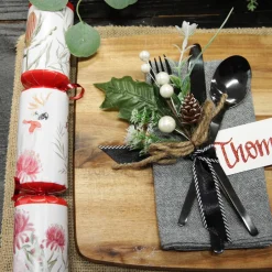 Assorted White Berry and Leaf Christmas Bouquet Pick Trio New