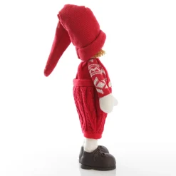 Astrid Cute Christmas Dress up Ornament in Red Overalls New