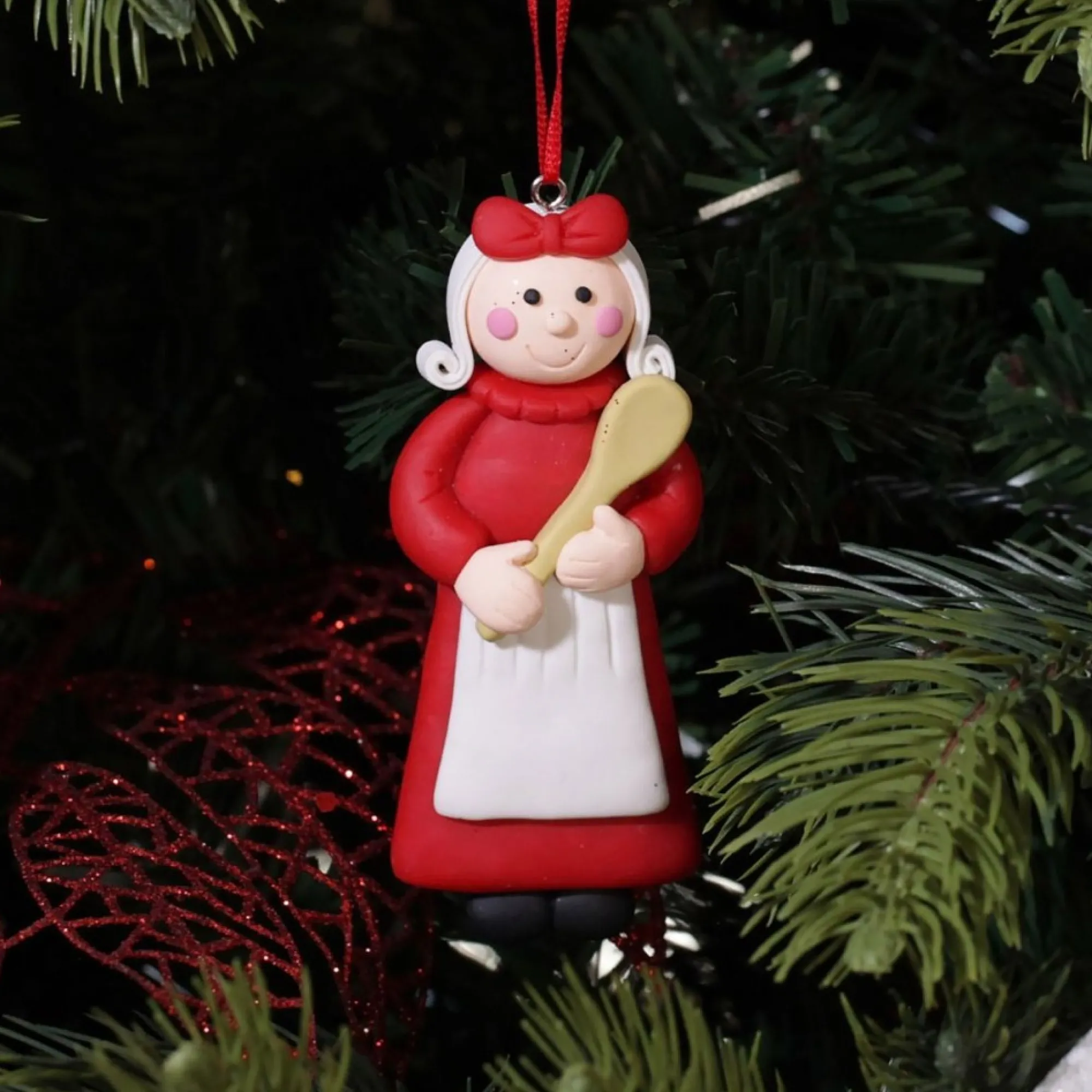 Baking Mrs Claus Decoration Best Sale