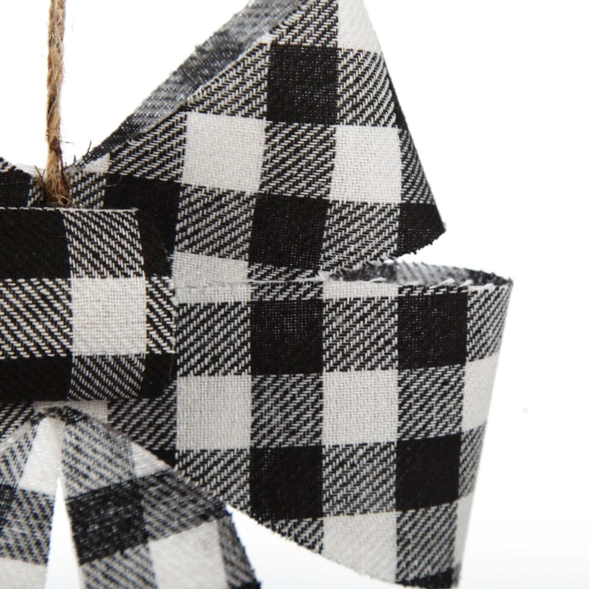 Black and White Gingham Check Bow Cheap