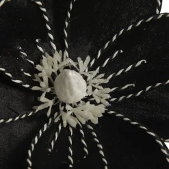 Black Magnolia Flower Stem with Twine Trim Cheap
