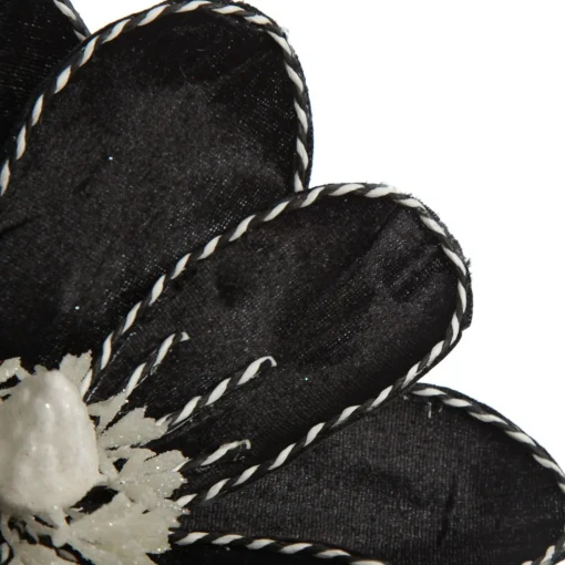Black Magnolia Flower Stem with Twine Trim Cheap