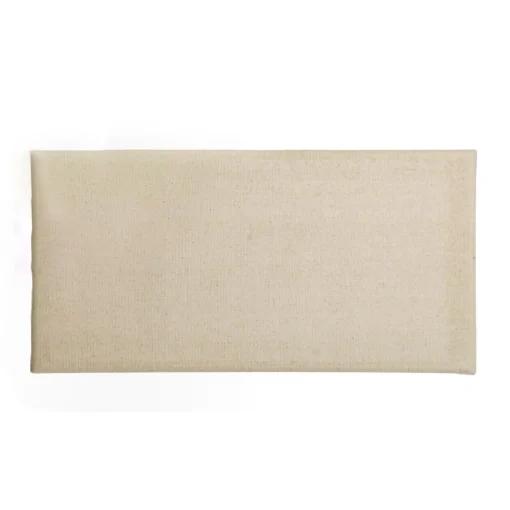 Blank Natural Burlap Canvas Plaque Cheap