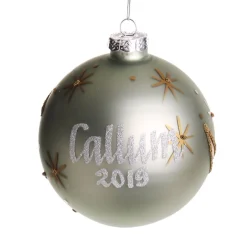 Blue Christmas Bear with Cart Bauble Flash Sale