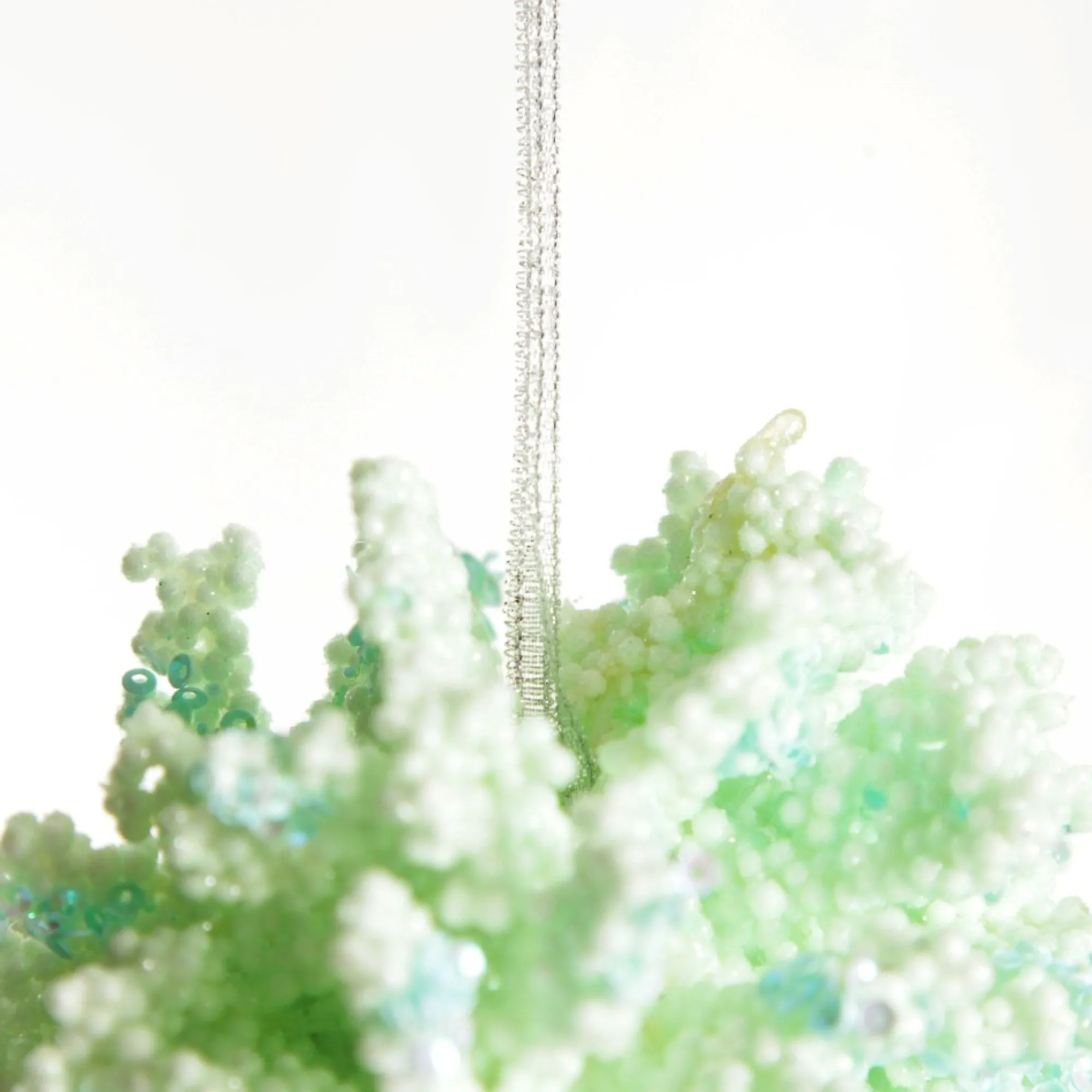 Blue Coral Hanging Ball Christmas Decoration Online