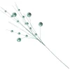 Blue Glitter Ball Spray Pick New