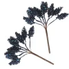 Blue Glitter Pinecone Clusters - Set of 2 Online