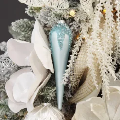 Blue Icicle Hanging Long Drop Decoration Sale