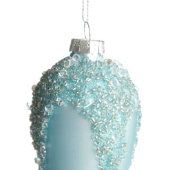 Blue Icicle Hanging Long Drop Decoration Sale