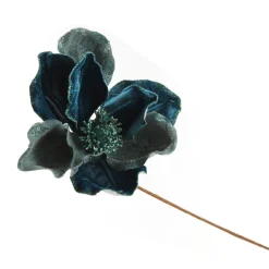 Blue Magnolia Flower on Stem Flash Sale