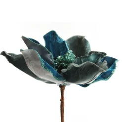 Blue Magnolia Flower on Stem Flash Sale
