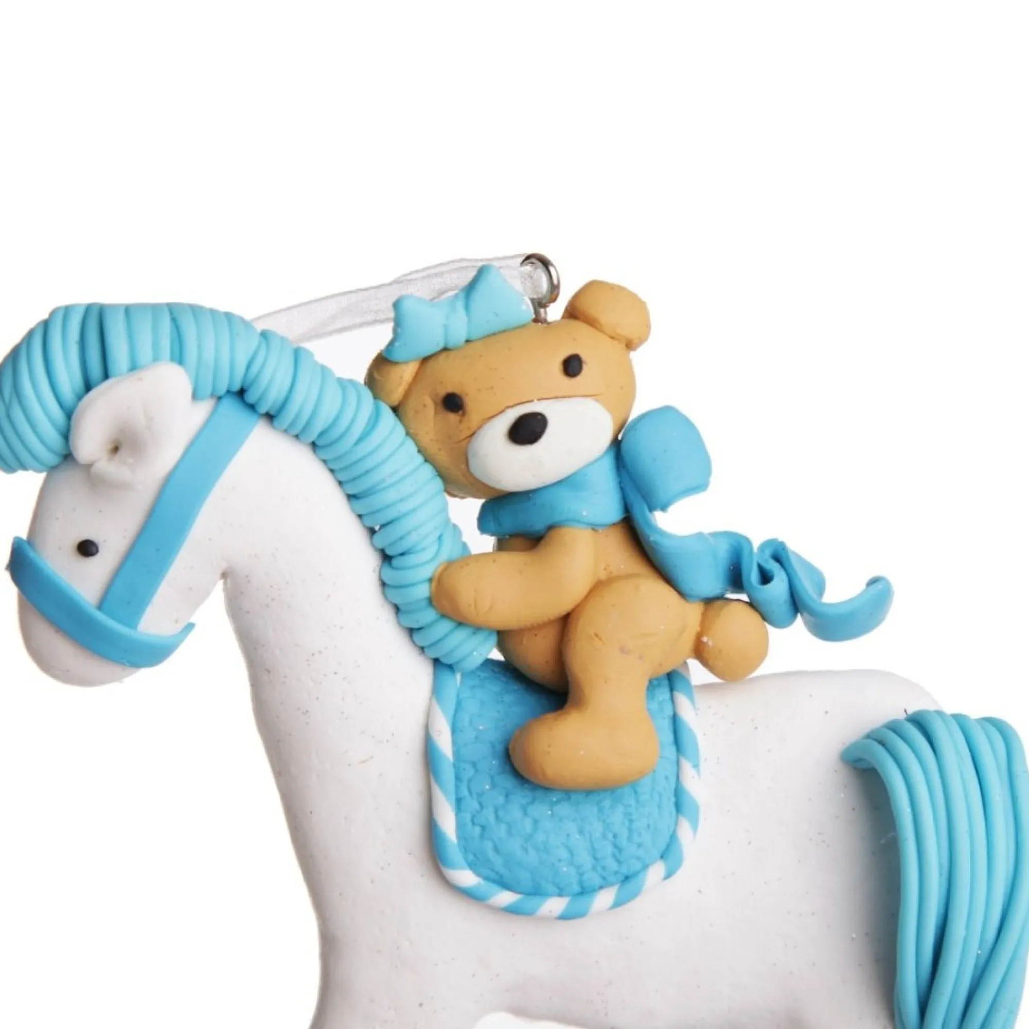 Blue Rocking Horse Decoration Best Sale