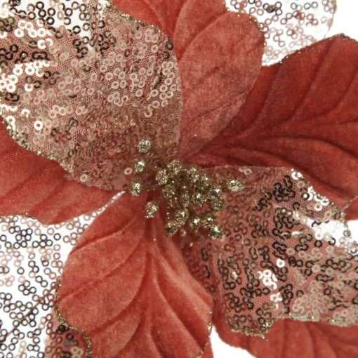Blush Velvet Sequin Flower Shop