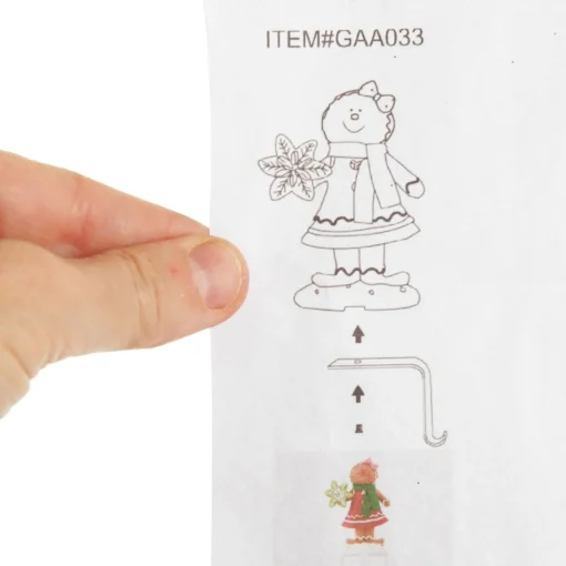 Boy Gingerbread Christmas Stocking Hanger Shop