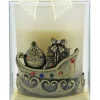 Brass Sleigh Tea Light Shop