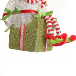 Candy Cane Christmas Fairy on Giftbox Cheap