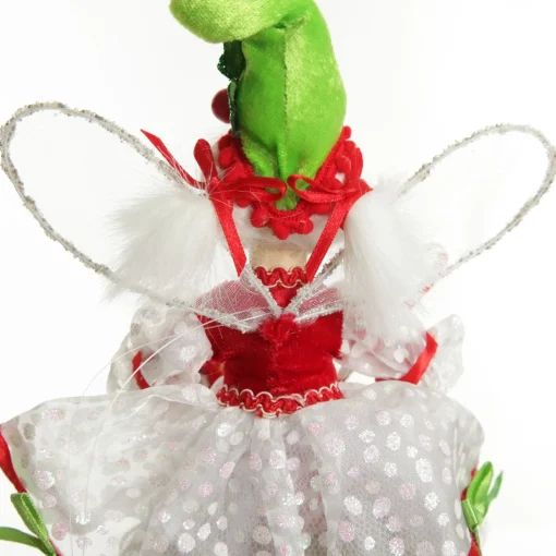 Candy Cane Christmas Fairy on Giftbox Cheap
