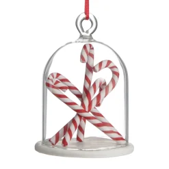 Candy Cane Filled Dome Hanging Christmas Tree Decoration Best