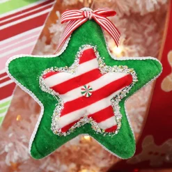 Candy Cane Star Christmas Decoration Store