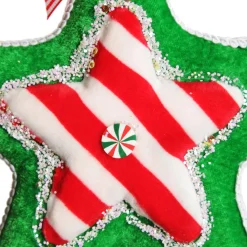 Candy Cane Star Christmas Decoration Store