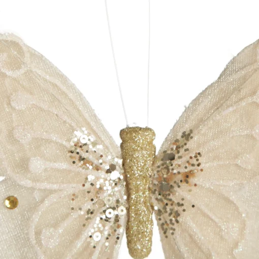 Champagne Butterfly Clip Online